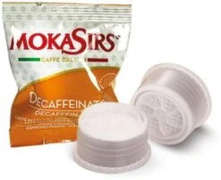 MokaSirs Decaffeinato Lavazza Espresso Point Coffees Capsules 50 Pcs