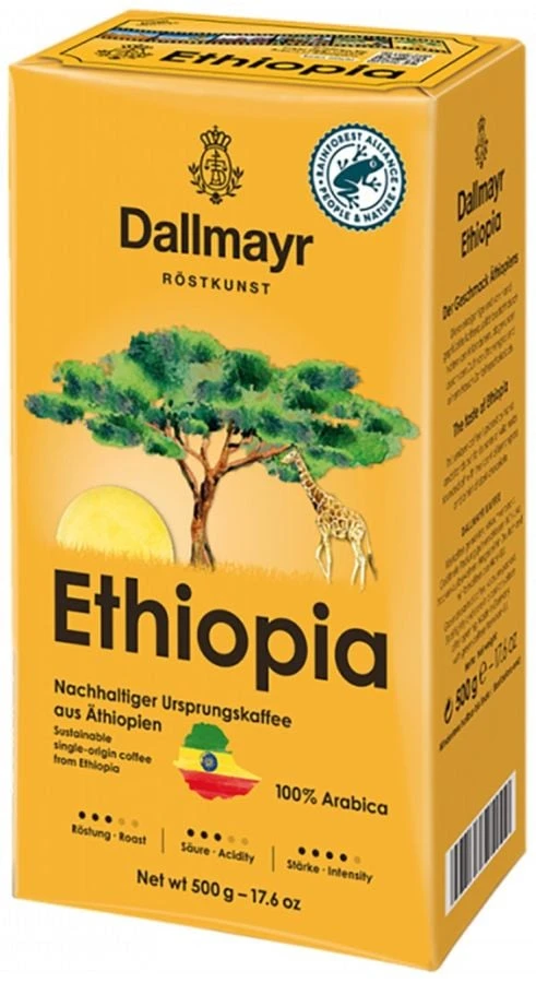 Dallmayr Ethiopia 500 G Ground Coffee 1 Dallmayr Ethiopia 500 G Ground Coffee