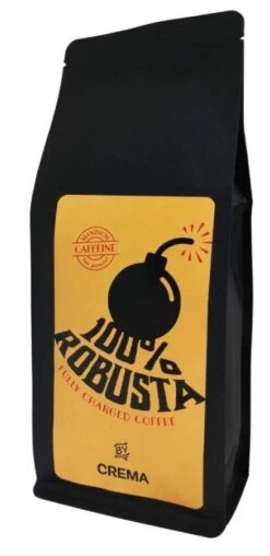 Crema 100 % Robusta Coffee Beans