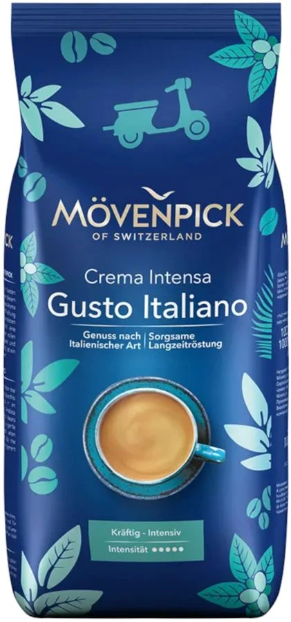 Movenpick Gusto Italiano Roasted Coffee Beans 1 Kg 1 Movenpick Gusto Italiano Roasted Coffee Beans 1 Kg
