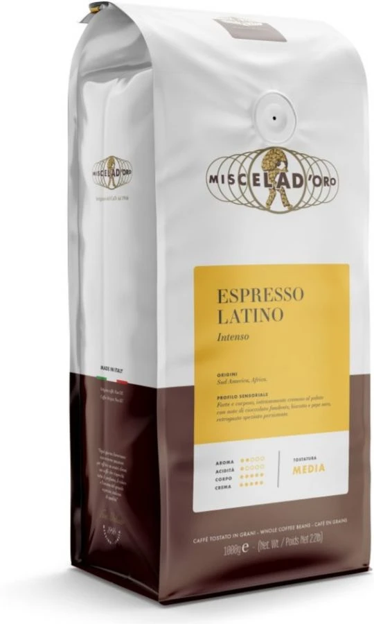 Miscela D'Oro Espresso Latino 1 Kg Coffee Beans 1 Miscela D'Oro Espresso Latino 1 Kg Coffee Beans