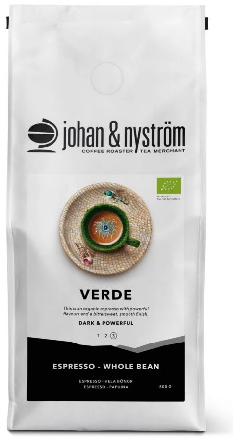 Johan & Nyström Espresso Verde 500 G Coffee Beans 1 Johan & Nyström Espresso Verde 500 G Coffee Beans