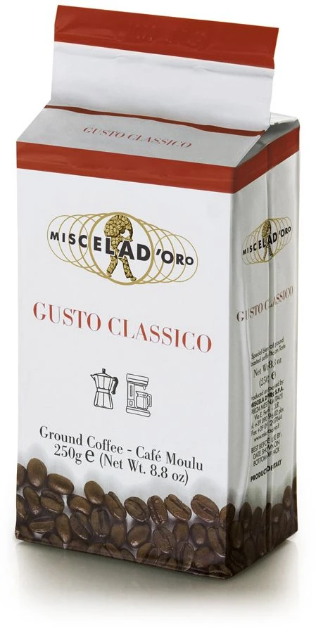 Miscela D'Oro Gusto Classico 250 G Ground Coffee 1 Miscela D'Oro Gusto Classico 250 G Ground Coffee