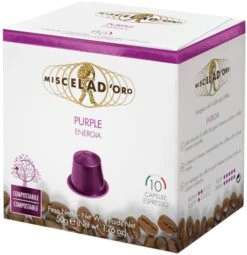 Miscela D'Oro Purple Nespresso Compatible Coffee Capsules