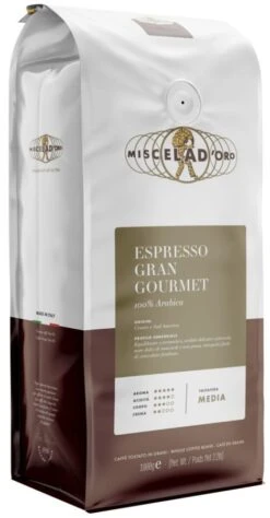 Miscela D'Oro Gran Gourmet 100 % Arabica Coffee Beans