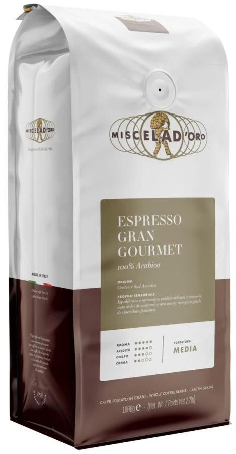 Miscela D'Oro Gran Gourmet 100 % Arabica Coffee Beans 1 Miscela D'Oro Gran Gourmet 100 % Arabica Coffee Beans