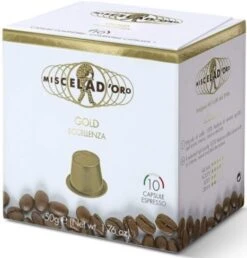 Miscela D'Oro Gold Nespresso Compatible Coffee Capsules