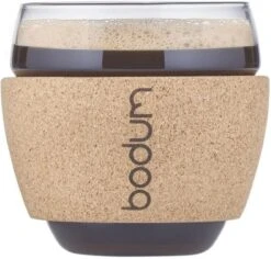 Bodum Pavina Glass With Cork Band 350 Ml, 2 Pcs