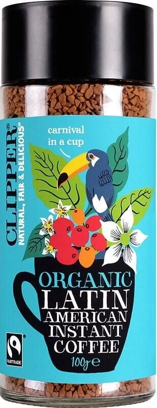 Clipper Organic Latin American Instant Coffee 100 G 1 Clipper Organic Latin American Instant Coffee 100 G