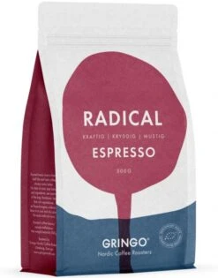 Gringo Nordic Radical Espresso EKO 500 G Coffee Beans