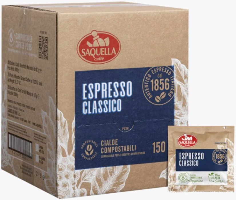 Saquella Espresso Classicor Espresso Pods 1 Saquella Espresso Classicor Espresso Pods