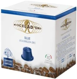 Miscela D'Oro Blue Decaf Nespresso Compatible Coffee Capsules