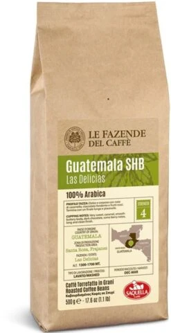 Saquella Guatemala SHB Las Delicias 500 G Coffee Beans
