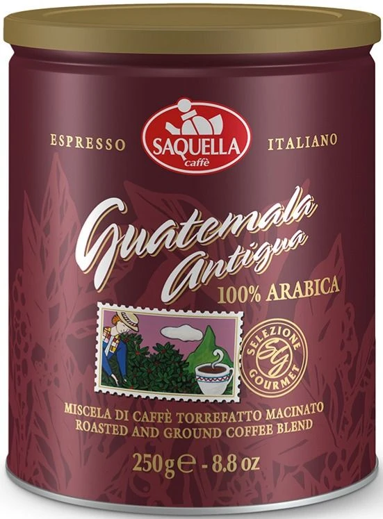 Saquella Gourmet Guatemala Antigua 250 G Ground Coffee 1 Saquella Gourmet Guatemala Antigua 250 G Ground Coffee