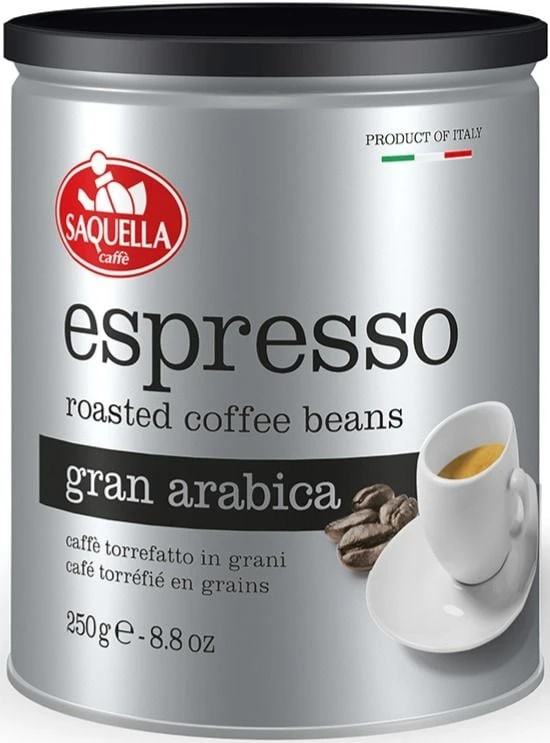 Saquella Espresso Gran Arabica 250 G Coffee Beans 1 Saquella Espresso Gran Arabica 250 G Coffee Beans