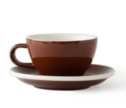 Acme Medium Cappuccino Cup 190 Ml + Saucer 14 Cm