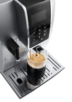 DeLonghi ECAM350.75.S Dinamica Automatic Coffee Machine, Silver -Coffee Supplies Store delonghi dinamica ecam 350 75 sb 7300