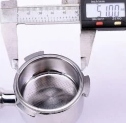 JoeFrex Bottomless Naked Portafilter DeLonghi Dedica, Walnut -Coffee Supplies Store joefrex bottomless portafilter delonghi dedica 7683