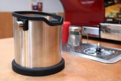 Rhinowares Professional Stainless Steel Knock Box -Coffee Supplies Store rhinowares stainless steel knock box 2597