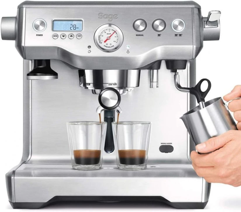 Sage The Dual Boiler Espresso Coffee Maker, Silver 2 Sage The Dual Boiler Espresso Coffee Maker, Silver - Image 2